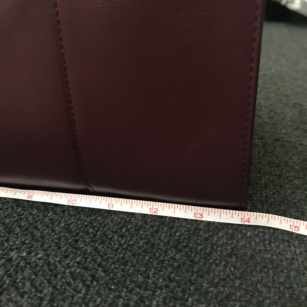 Rebecca Minkoff Burgundy Mab Tote - Picture 6 of 10